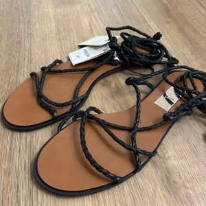 Zara Leather Sandals